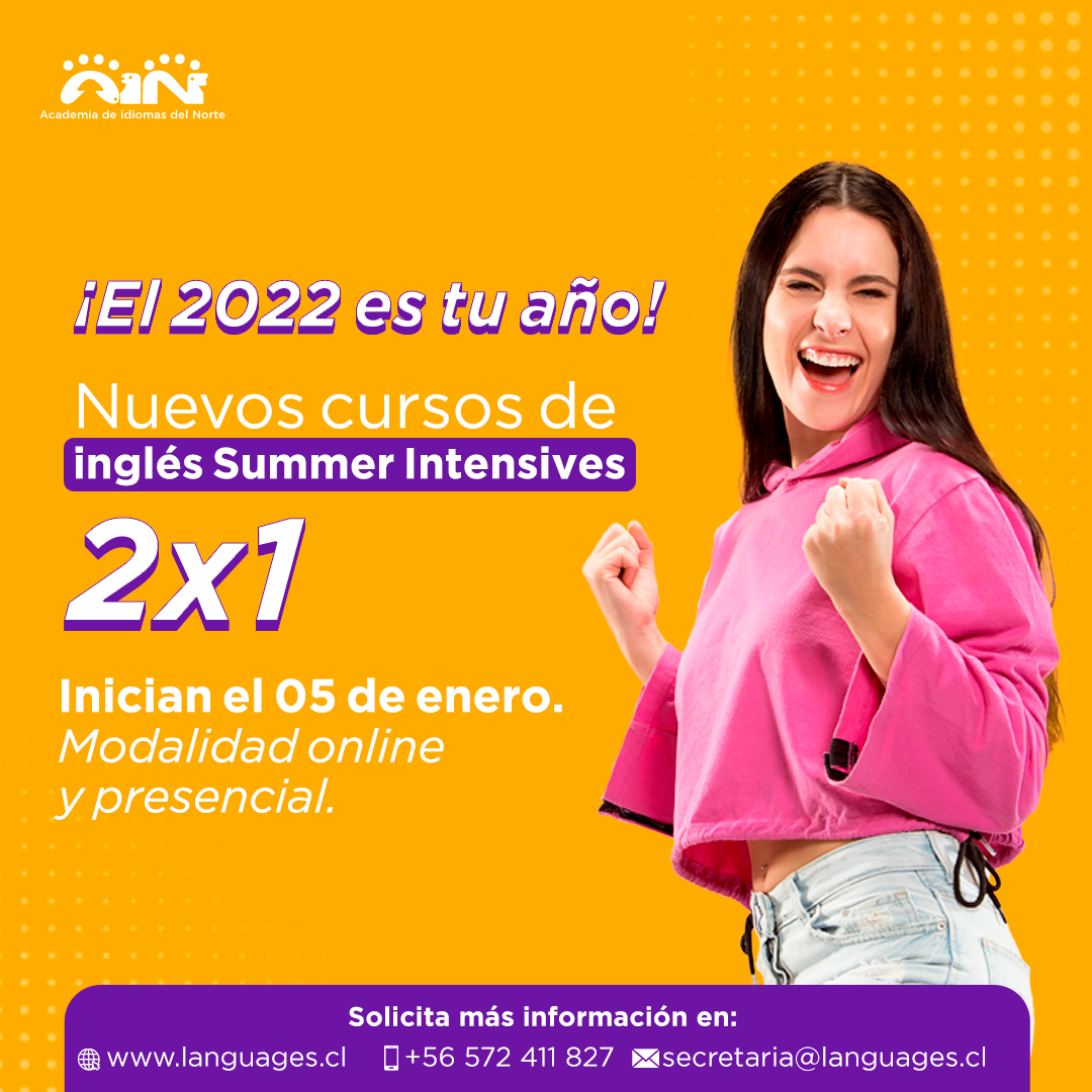 Summer Intensives cursos de ingles